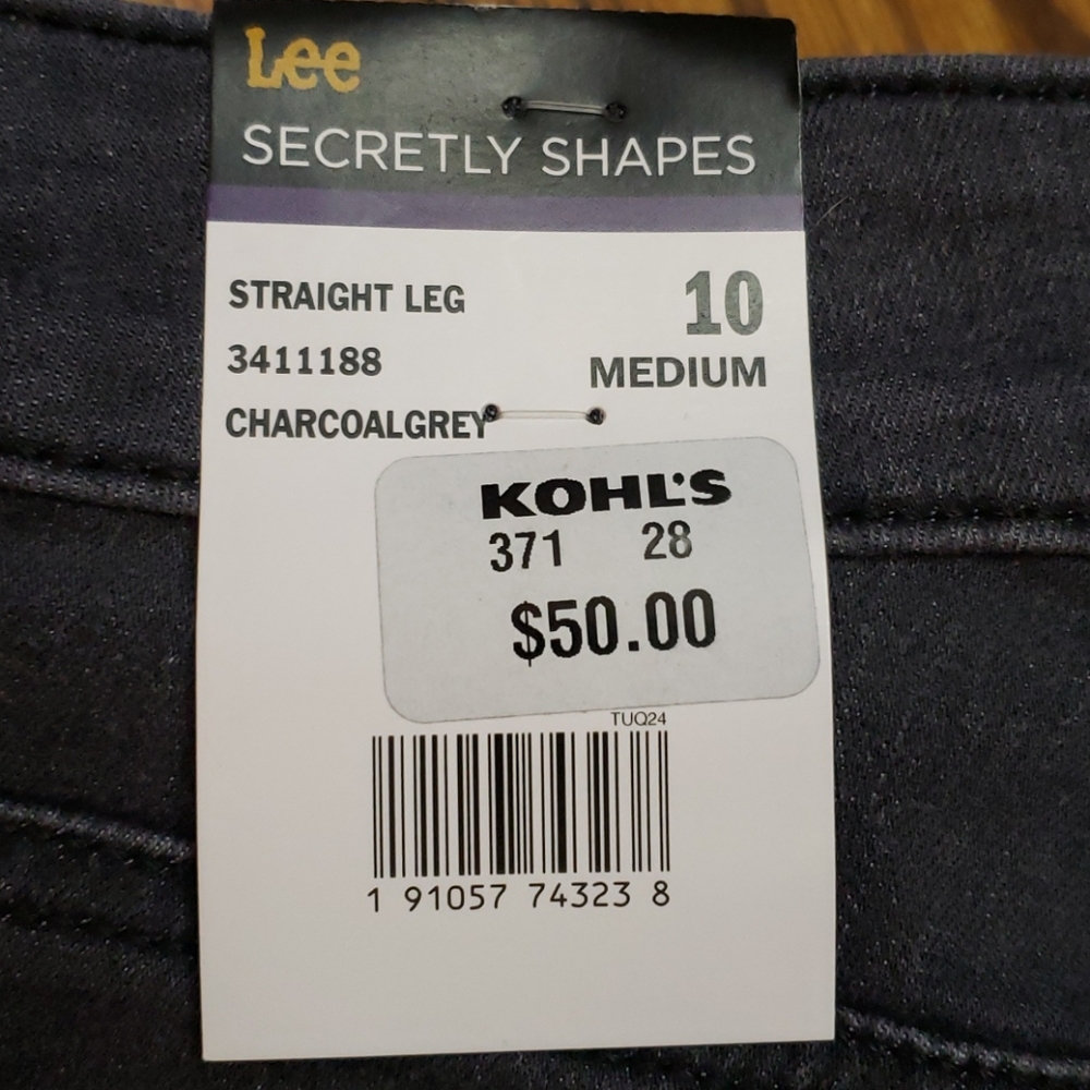 🎉HP🎉NWT! Lee straight leg, size 10 - Picture 2 of 10
